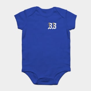 Bridge Brigade White Badge Baby Bodysuit